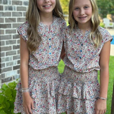 The Drew Floral Dress-Tween
