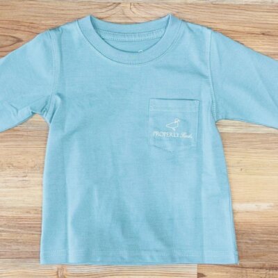 Boys Good Boy LS Steel Blue