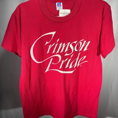 Vintage Alabama Russell Athletic "Crimson Pride" T-Shirt Medium