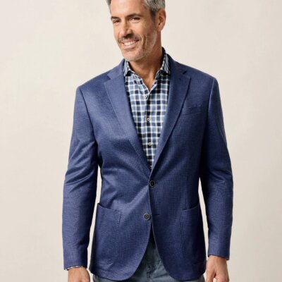 Besser Sport Coat - Laguna Blue