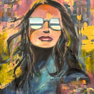 Reflections series / Beach Girl 01