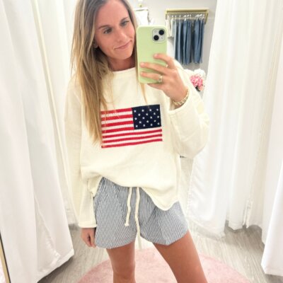 Avery Nautical Boxer Shorts - Navy / White