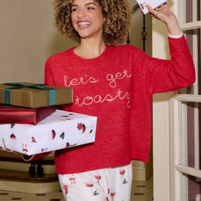 PJ Salvage Let's Get Toasty Sweater