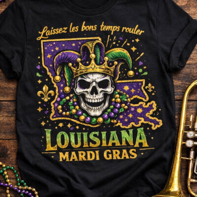 Louisiana Mardi Gras T-Shirt 2026