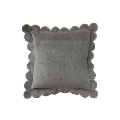 Sage Green Scallop Pillow