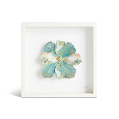 Blue & White Flower Wall Art