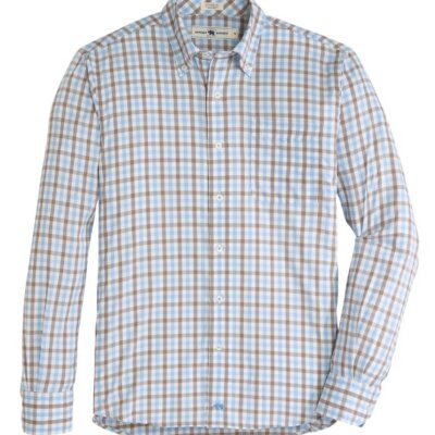 Allen Tailored Perf Shirt - Beech